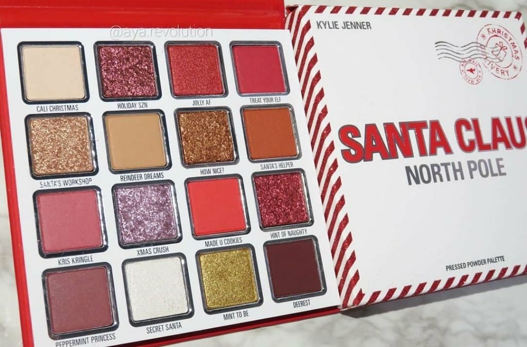 クリスマスホリデーコレクション/Kylie Cosmetics/アイシャドウパレットを使ったクチコミ（1枚目）