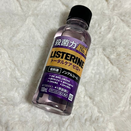 リステリン 薬用リステリン トータルケア ゼロ プラスのクチコミ「リステリン
薬用リステリン
トータルケア ゼロ プラス
購入しました。
外出先で口臭.....」(1枚目)