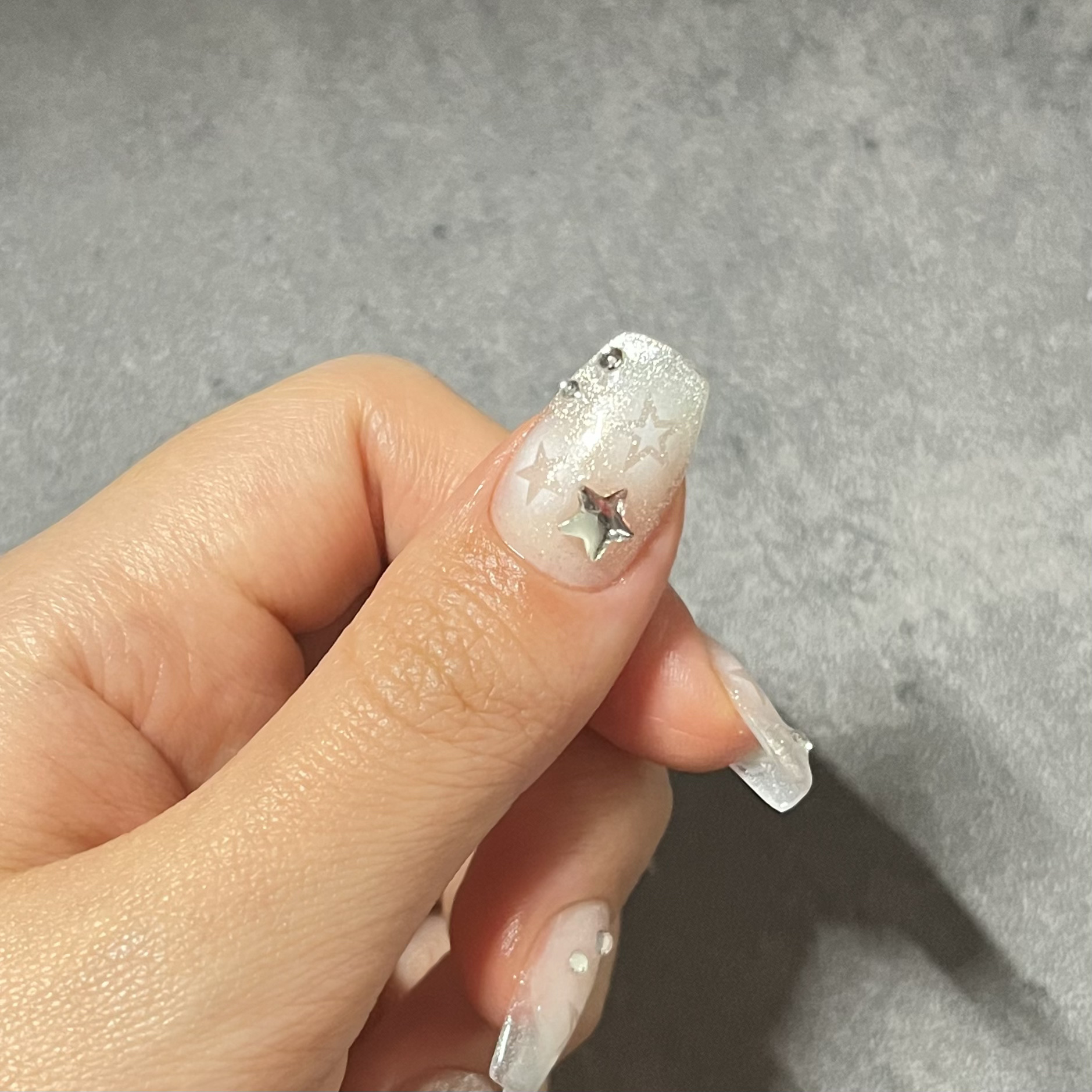 ネイルシール/SHEIN/ネイルシールを使ったクチコミ（2枚目）