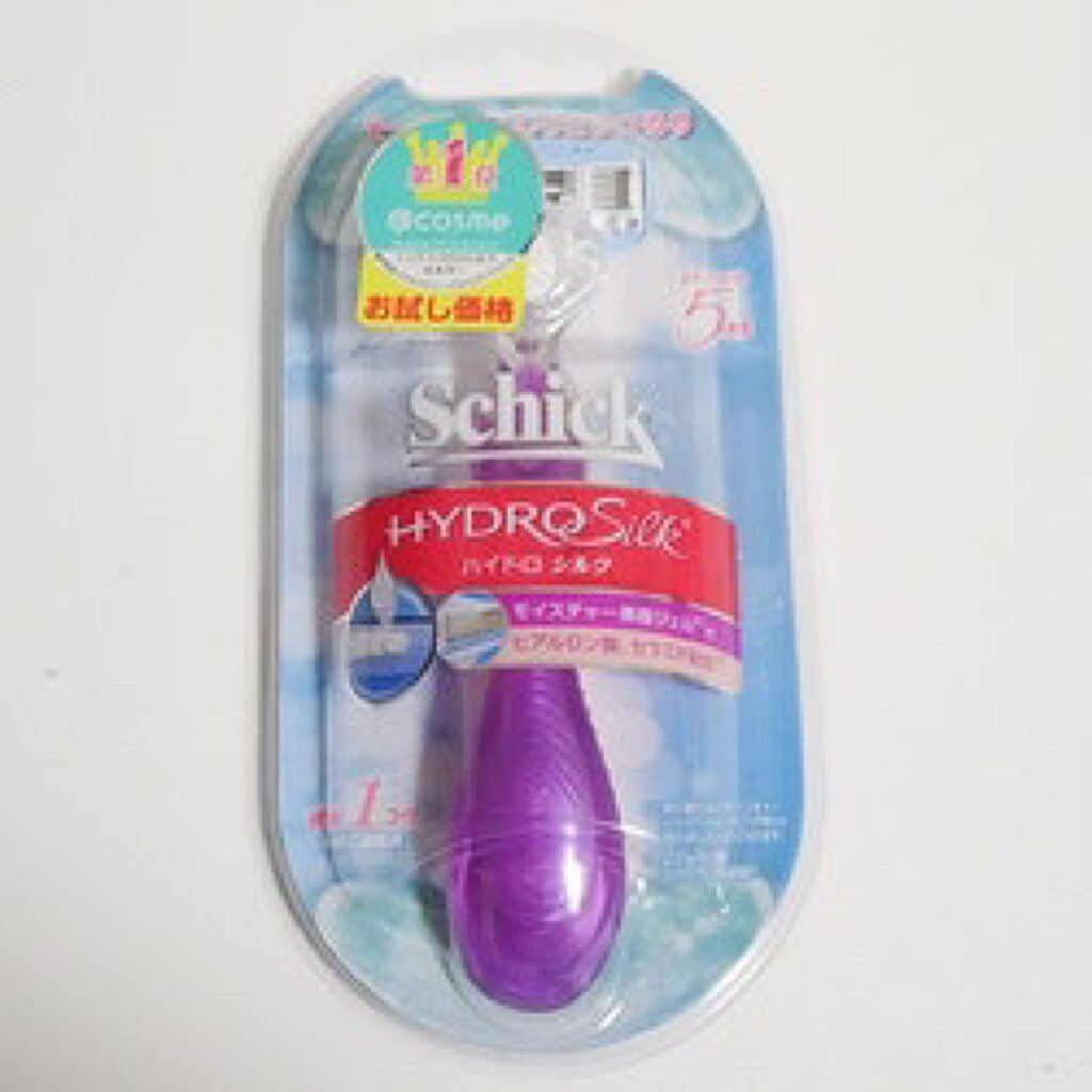 ハイドロシルク ホルダー (刃付き) お試し用/ハイドロシルク/シェーバーを使ったクチコミ(1枚目)