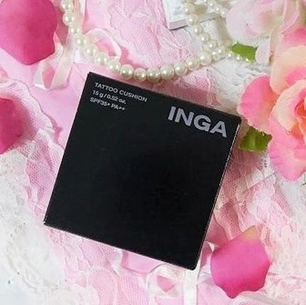タトゥークッションファンデーション/INGA/クッションファンデーションを使ったクチコミ(8枚目)