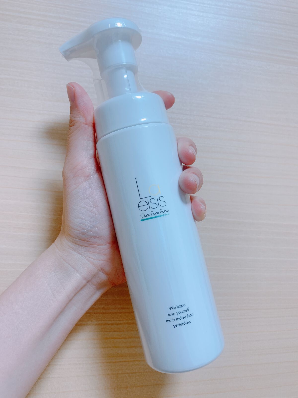 クリアフェイスフォーム/Laeisis/洗顔フォームを使ったクチコミ(1枚目)