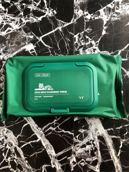 CICA マイルドクレンジングティッシュ/VT/クレンジングシートを使ったクチコミ(1枚目)