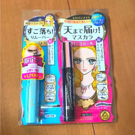 ロング&カールマスカラ スーパーWP/ヒロインメイク/マスカラを使ったクチコミ(1枚目)