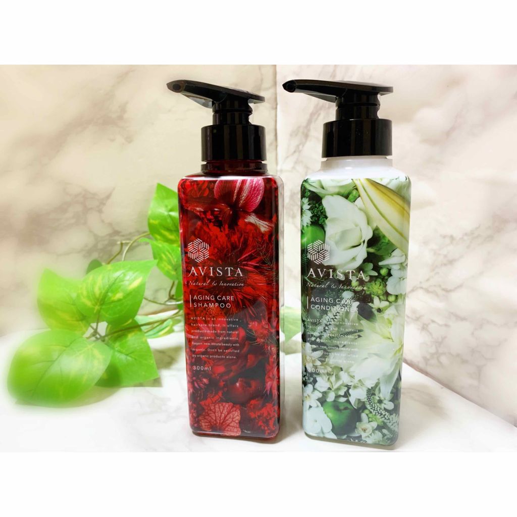 アビスタ エイジングケアシャンプー／コンディショナー コンディショナー 300ml/AVISTA/市販シャンプーを使ったクチコミ（1枚目）