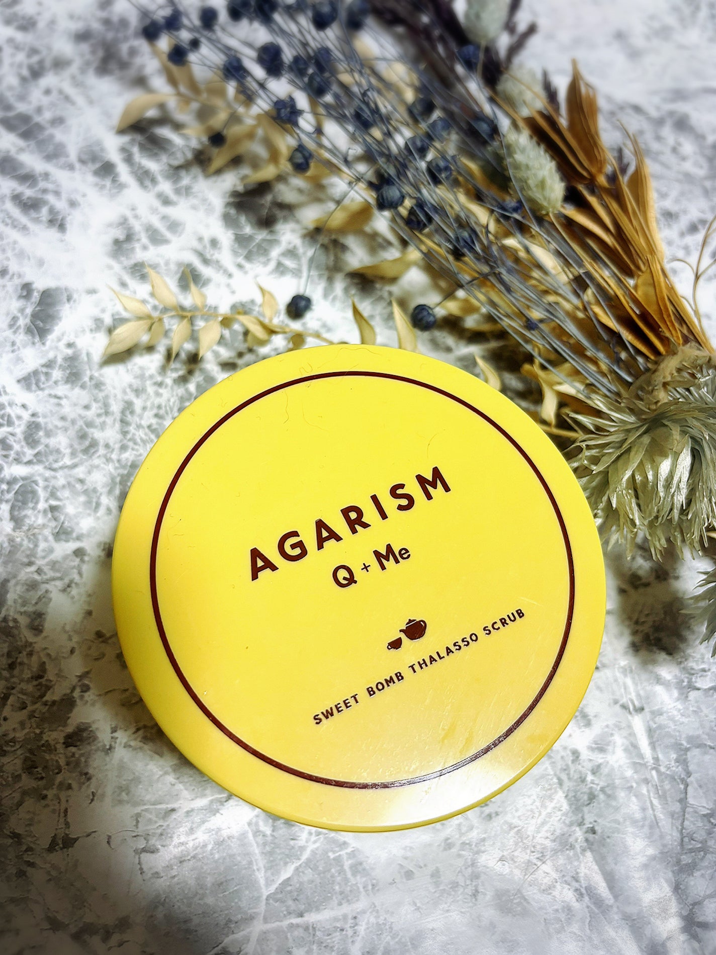 Q+Me スウィートボムタラソスクラブレモンティーの香り/AGARISM/バスト・ヒップケアを使ったクチコミ(1枚目)