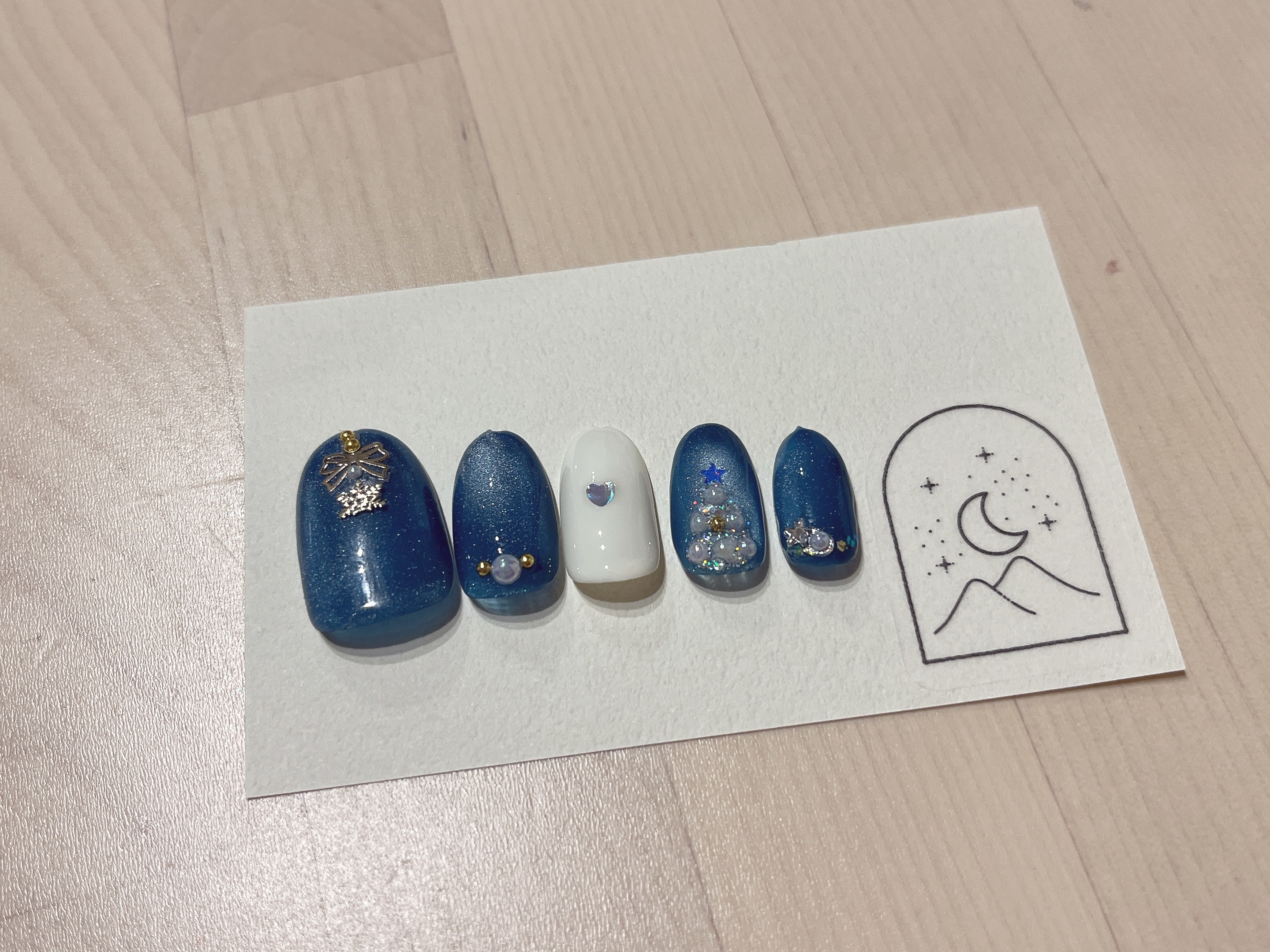 デコレーションネイルパーツ/DAISO/ネイルチップ・パーツを使ったクチコミ（2枚目）