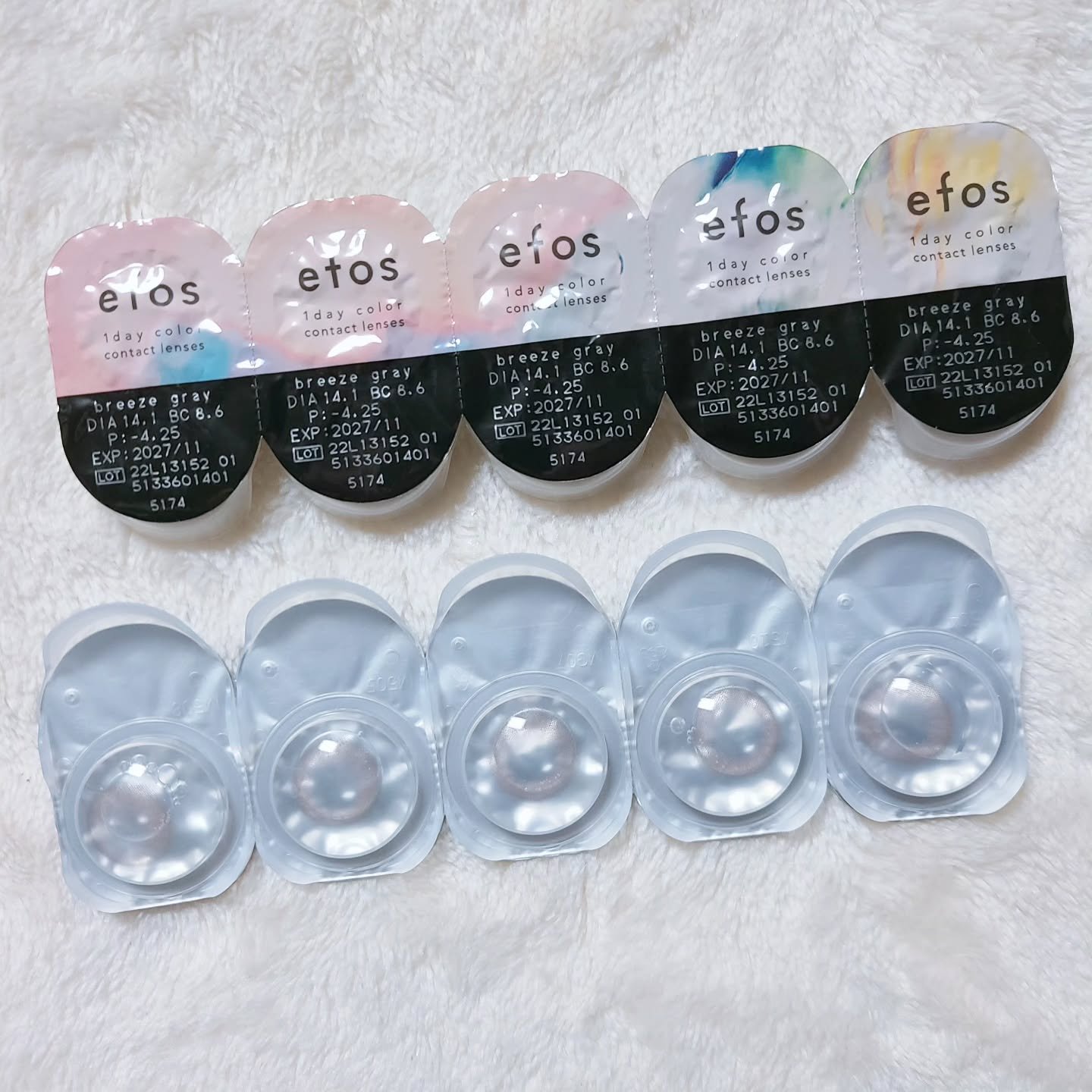 efos 1day/efos/ワンデー（１DAY）カラコンを使ったクチコミ（3枚目）