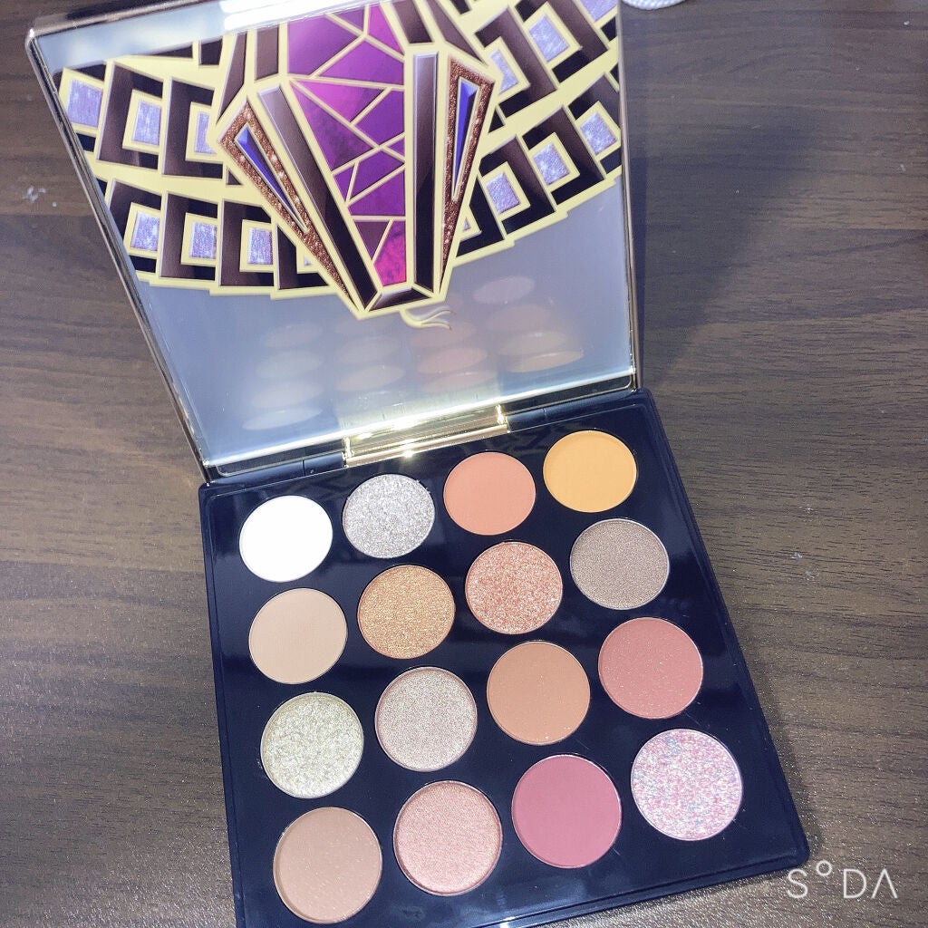 大英博物館 エジプトシリーズ アイシャドウパレット/ZEESEA/アイシャドウパレットを使ったクチコミ(2枚目)