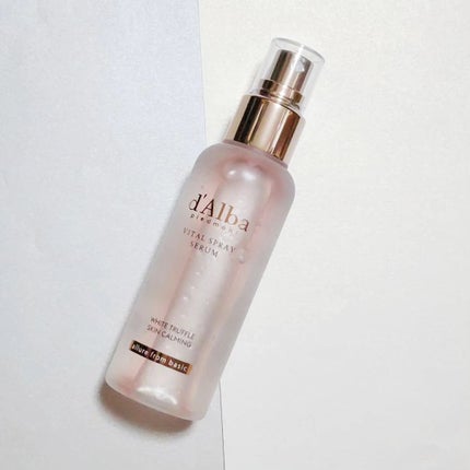 ダルバ ホワイトトリュフバイタルスプレーセラム/ダルバ/ミスト状化粧水を使ったクチコミ(4枚目)