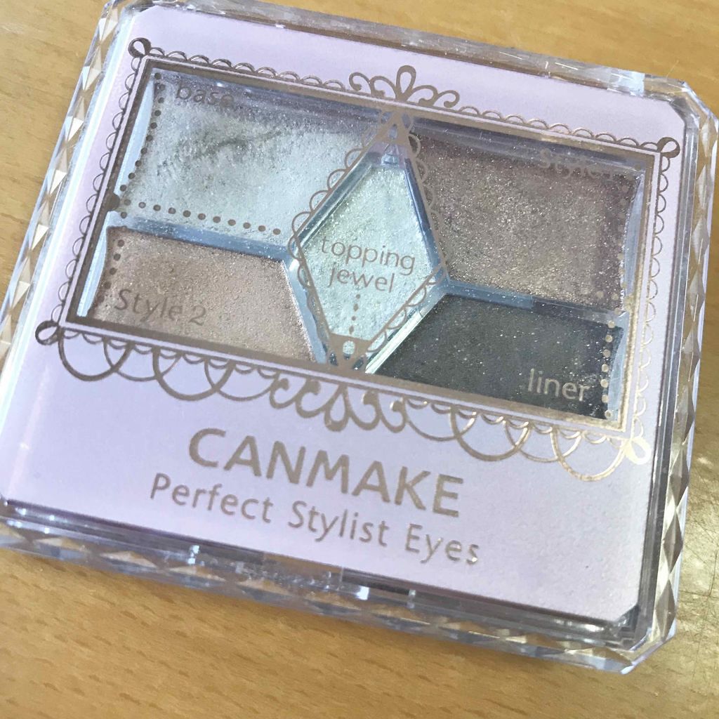 【旧品】パーフェクトスタイリストアイズ/キャンメイク/アイシャドウパレットを使ったクチコミ(1枚目)