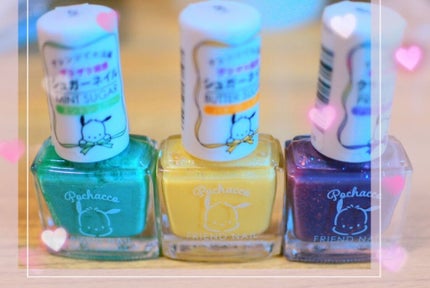 フレンドネイル(リニューアル品)	 1-25(33141)プリズムライラック/DAISO/マニキュアを使ったクチコミ(3枚目)