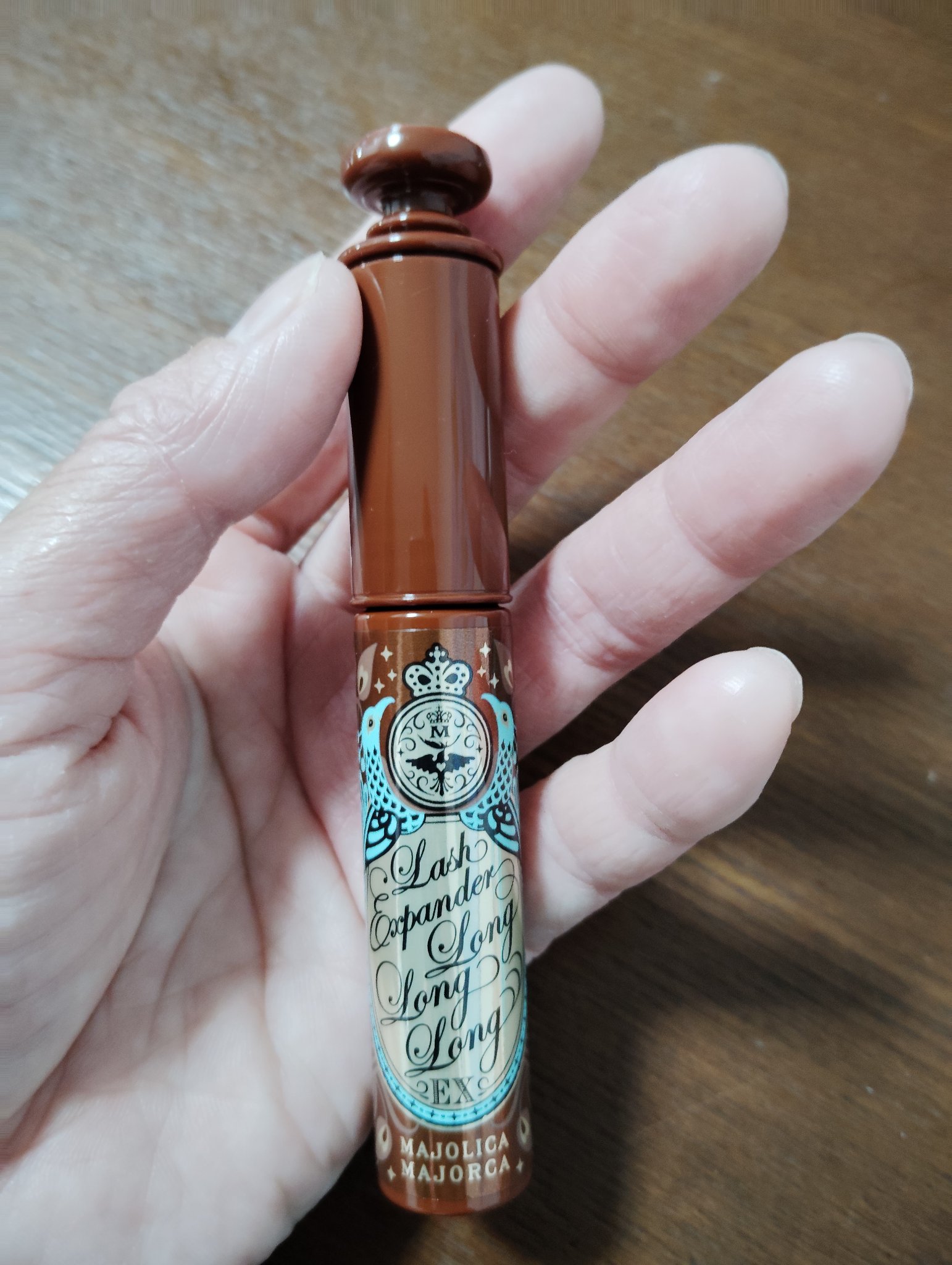 ラッシュエキスパンダー ロングロングロング EX OR505 ヴィンテージオレンジ 歩幅/MAJOLICA MAJORCA/マスカラを使ったクチコミ（1枚目）