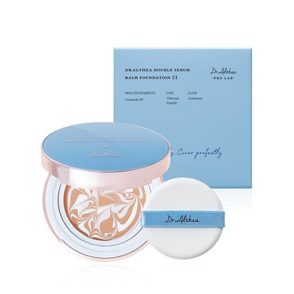 ダブル セラム バーム ファンデーション/Dr.Althea/クリーム・エマルジョンファンデーションを使ったクチコミ(1枚目)