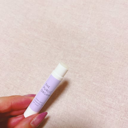 スーパーシャイニー リップスティック/THE PUBLIC ORGANIC/リップクリームを使ったクチコミ(3枚目)