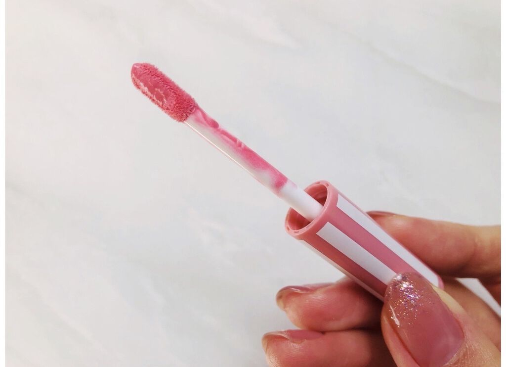 カラーリキッド 01ピンク/CandyDoll/リキッドチークを使ったクチコミ（2枚目）