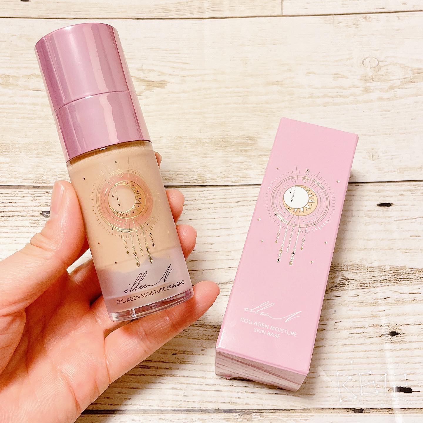 コラーゲンモイスチャースキンベース/illuN/化粧下地を使ったクチコミ（1枚目）