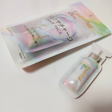 ザビューティ うるツヤチャージヘアパック/エッセンシャル/ヘアマスク・ヘアパックを使ったクチコミ(2枚目)