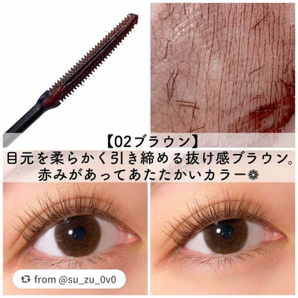 耐久カールマスカラ/CEZANNE/マスカラを使ったクチコミ(6枚目)