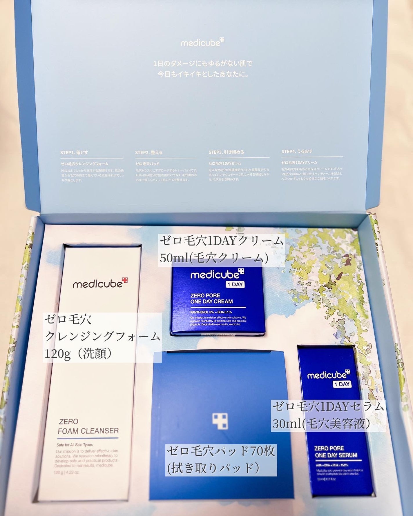 ゼロ毛穴パッド 2.0/MEDICUBE/トナーパッドを使ったクチコミ(3枚目)