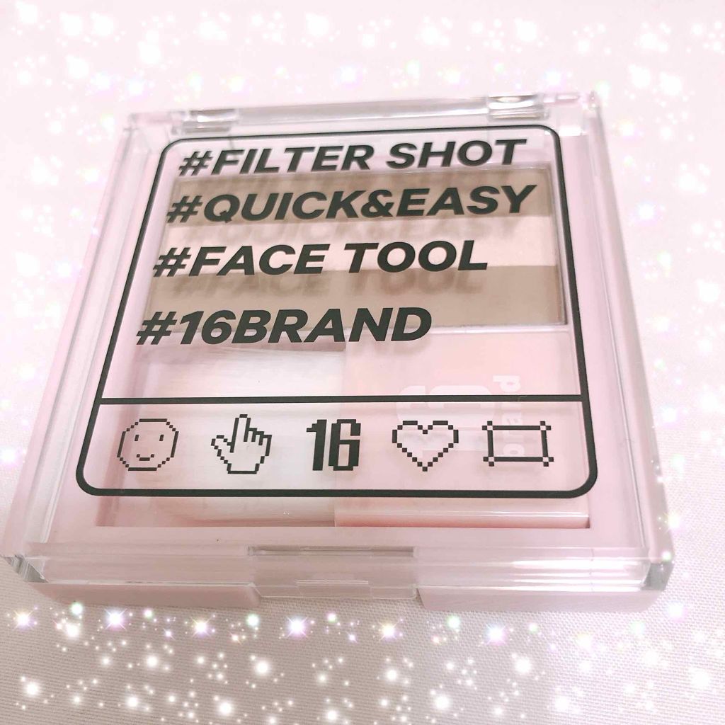 FILTER SHOT/16BRAND/プレストパウダーを使ったクチコミ（1枚目）