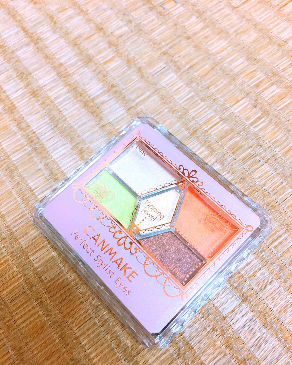 【旧品】パーフェクトスタイリストアイズ/キャンメイク/アイシャドウパレットを使ったクチコミ(1枚目)