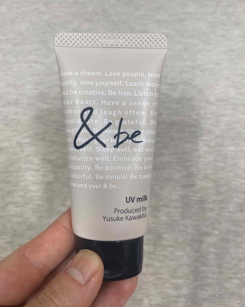UVミルク/&be/日焼け止め・UVケアを使ったクチコミ(1枚目)