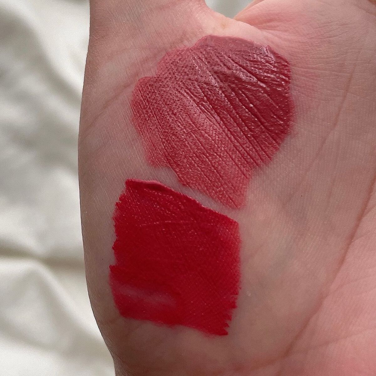 ロングラスティングマットティント/LIPHIP(リップヒップ)/リップティントを使ったクチコミ(2枚目)