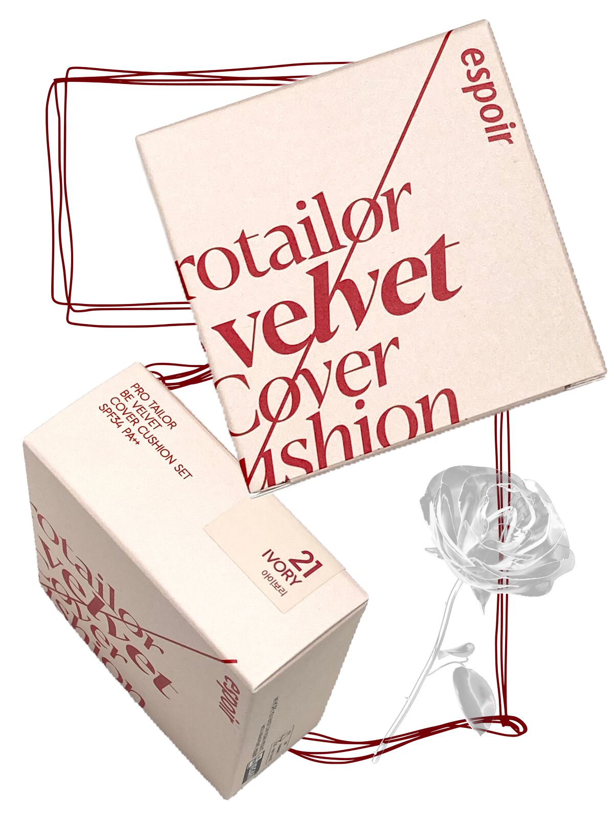 プロテーラービーベルベットカバークッション/espoir/クッションファンデーションを使ったクチコミ（2枚目）