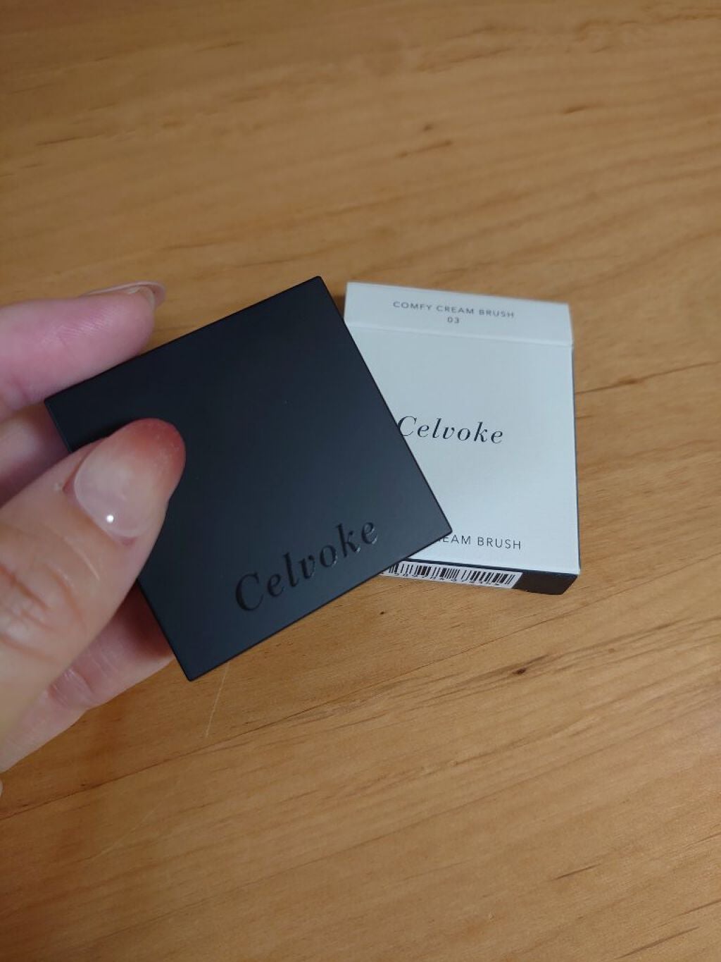 カムフィー クリームブラッシュ/Celvoke/ジェル・クリームチークを使ったクチコミ(1枚目)