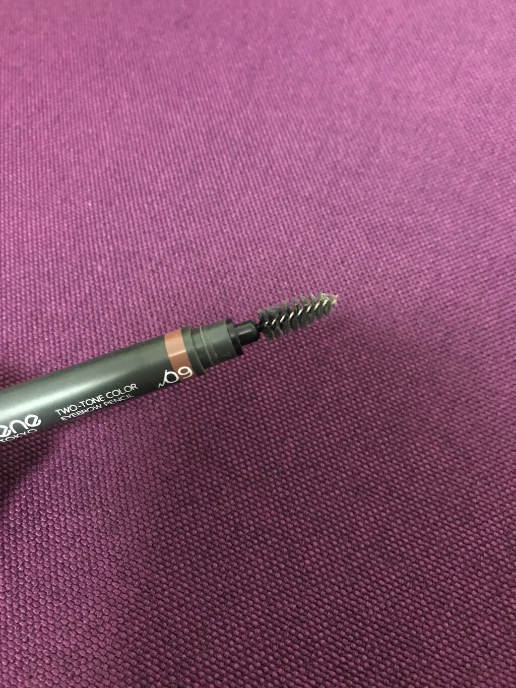 ツートンカラーアイブロウペンシル/GENE TOKYO/アイブロウペンシルを使ったクチコミ(3枚目)