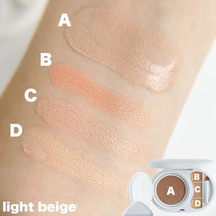 effect like finish foundation kit/vim BEAUTY/メイクアップキットを使ったクチコミ(3枚目)