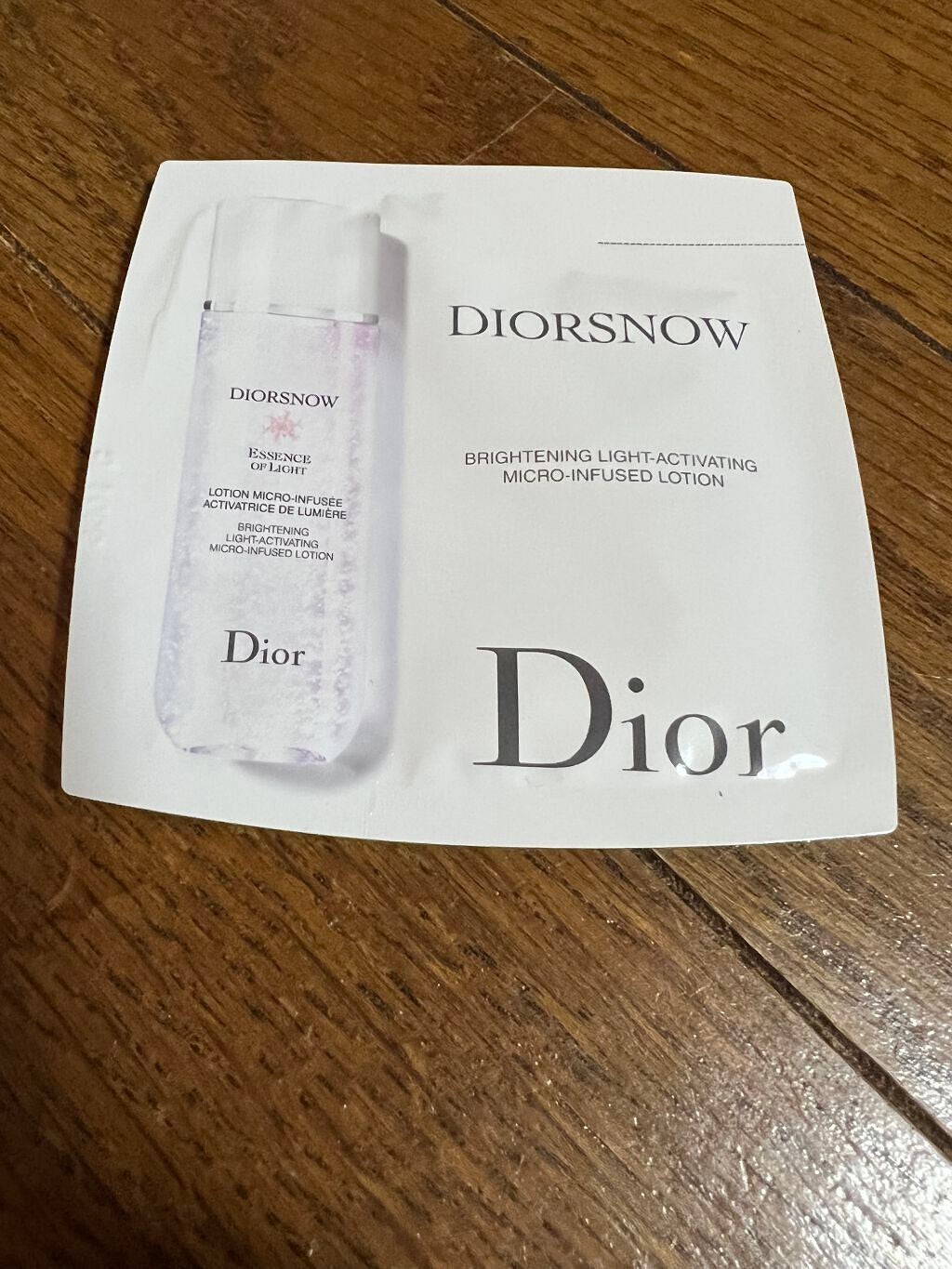 スノー ライト エッセンス ローション (薬用化粧水) (医薬部外品)/Dior/化粧水を使ったクチコミ(1枚目)