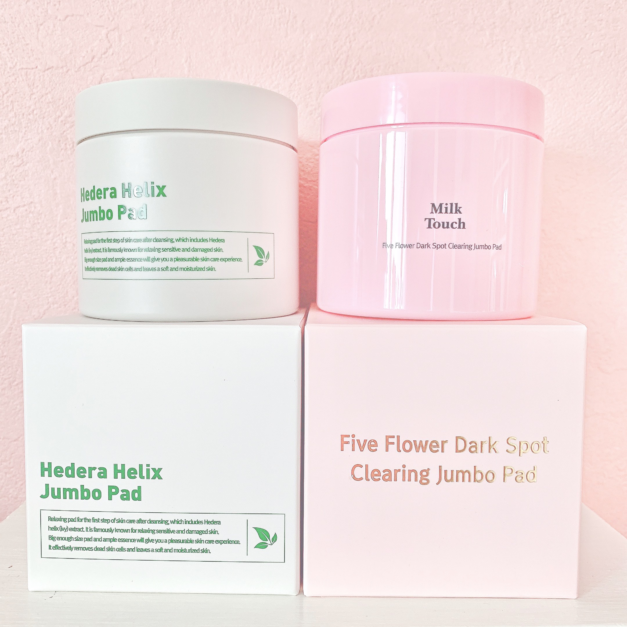 ヘデラヘリックスジャンボパッド/Milk Touch/トナーパッドを使ったクチコミ（1枚目）