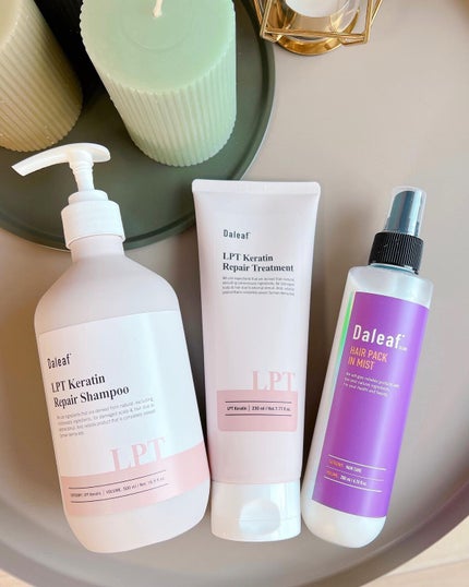 LPTケラチンリペアトリートメント/Daleaf/洗い流すヘアトリートメントを使ったクチコミ(10枚目)