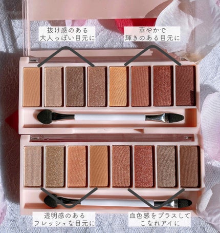 8色アイパレット/KIREI FACTORY/アイシャドウパレットを使ったクチコミ(5枚目)