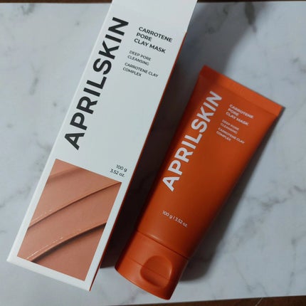 カロテン毛穴レスクレイパック/APRILSKIN/洗い流すパック・マスクを使ったクチコミ(7枚目)