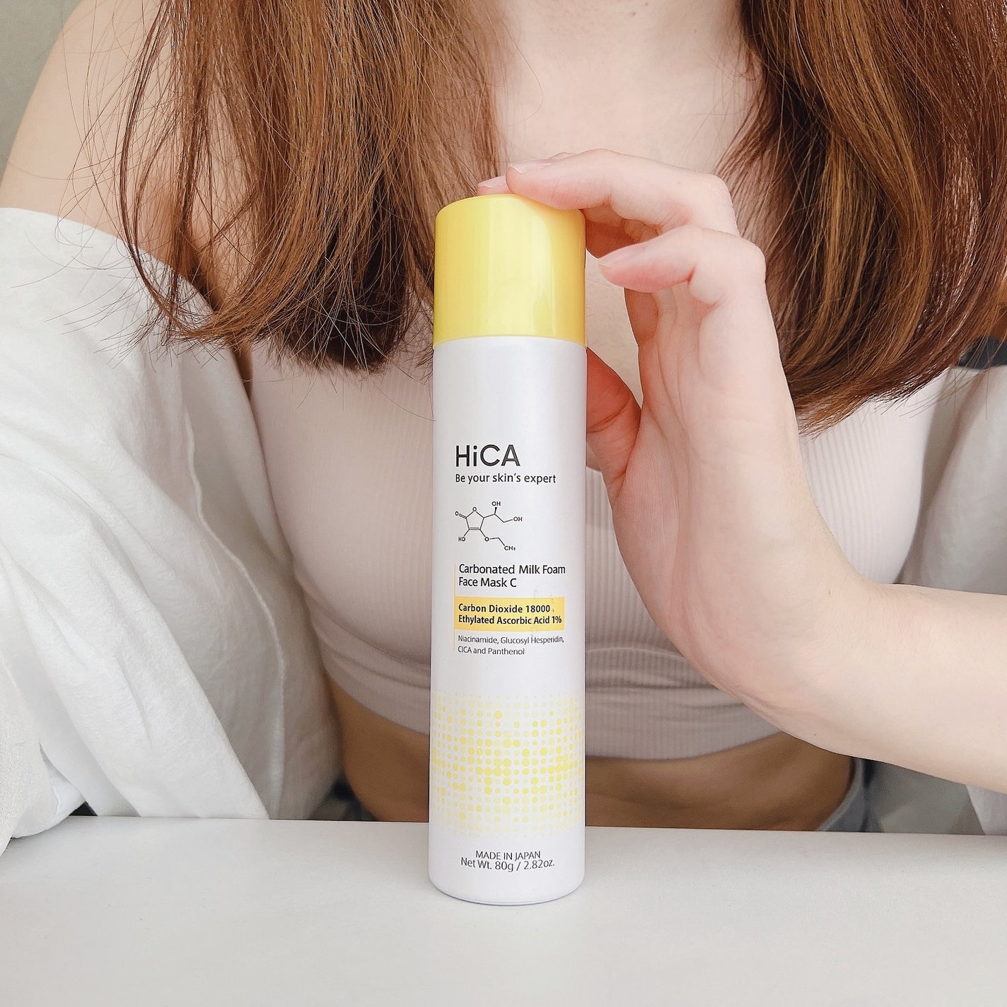 HiCA 炭酸ミルク泡パックC 18000/HiCA/洗い流すパック・マスクを使ったクチコミ(7枚目)