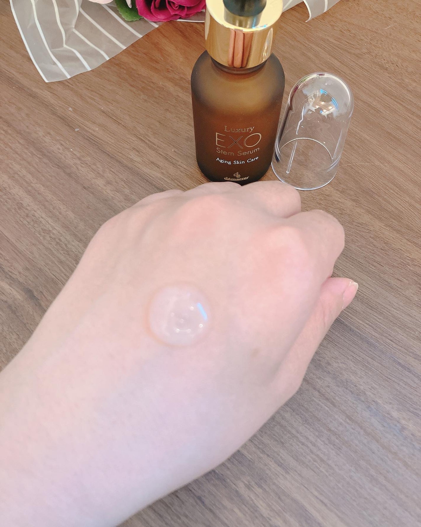 ラグジュアリーEXOステムセラム/demarrer/美容液を使ったクチコミ(4枚目)