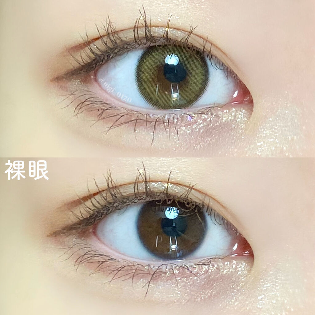 ディアサム(DearSome)/OLOLA/カラーコンタクトレンズを使ったクチコミ（3枚目）