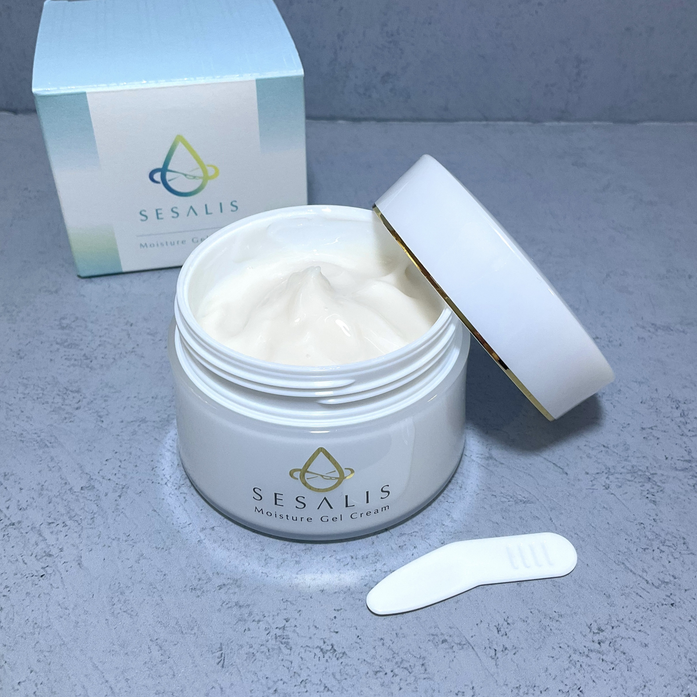 モイスチャージェルクリーム/SESALIS/フェイスクリームを使ったクチコミ（2枚目）