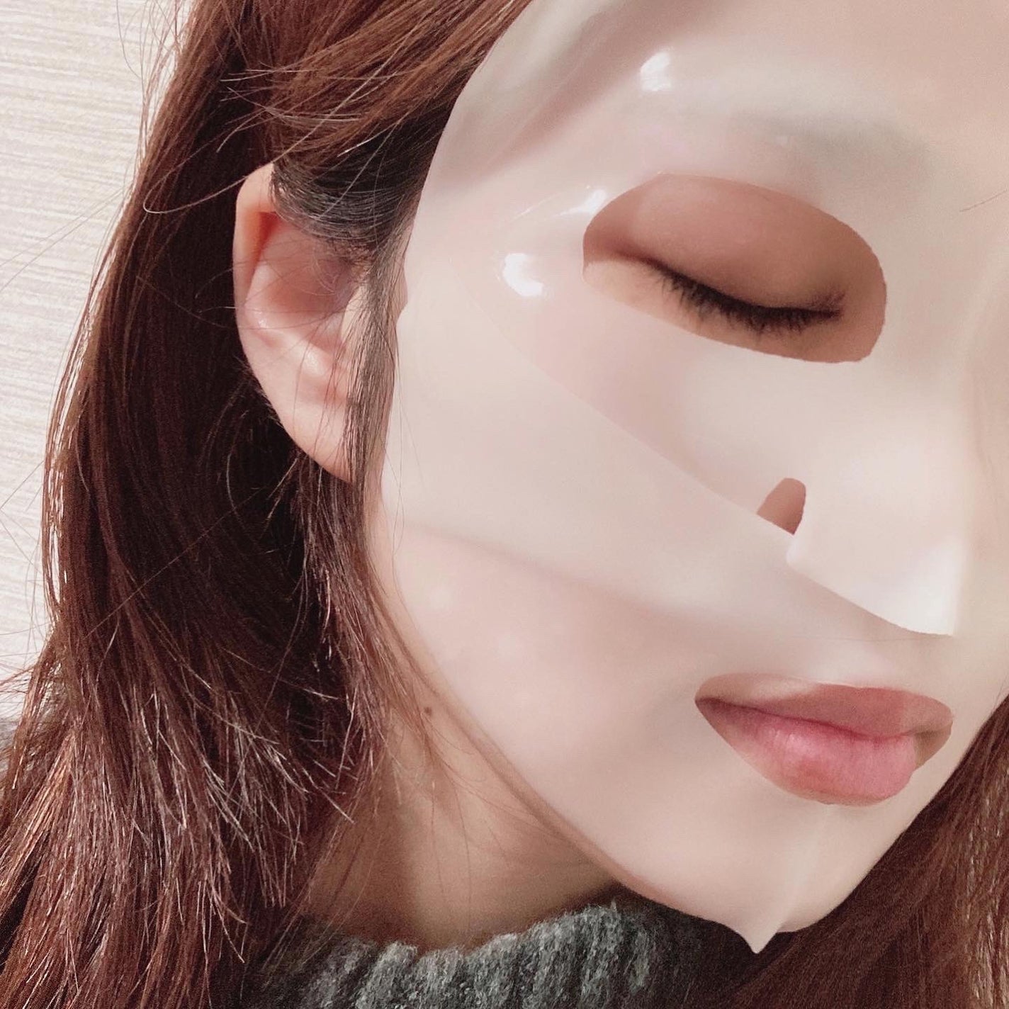 ラビューム アフターグロウ ゆずゲルマスク/Luvum/シートマスク・パックを使ったクチコミ(4枚目)