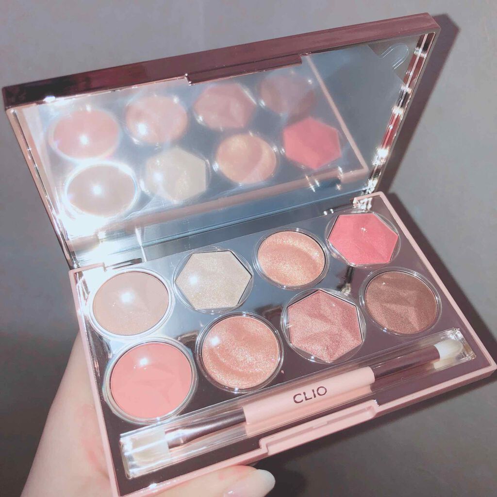 プリズム エアー アイ パレット/CLIO/アイシャドウパレットを使ったクチコミ（2枚目）