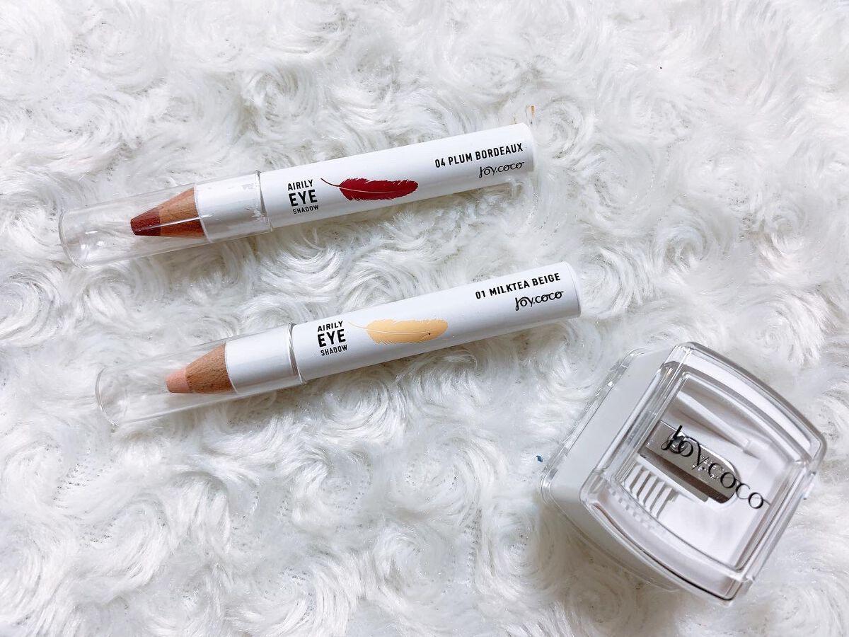 ジョイココ エアリーアイシャドウ/Joy.coco(ジョイココ)/単色アイシャドウを使ったクチコミ(2枚目)