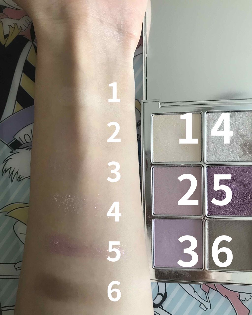 The Bella collection eyeshadow palette #03/CELEFIT/アイシャドウパレットを使ったクチコミ（2枚目）