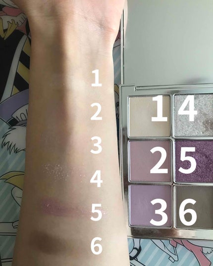 The Bella collection eyeshadow palette/CELEFIT/アイシャドウパレットを使ったクチコミ(2枚目)