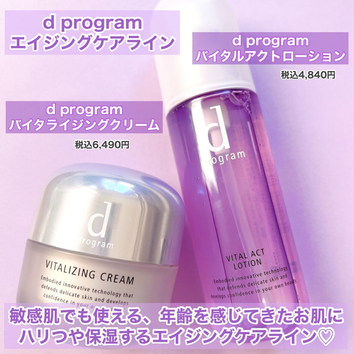 バイタルアクト ローション MB/d プログラム/化粧水を使ったクチコミ（2枚目）