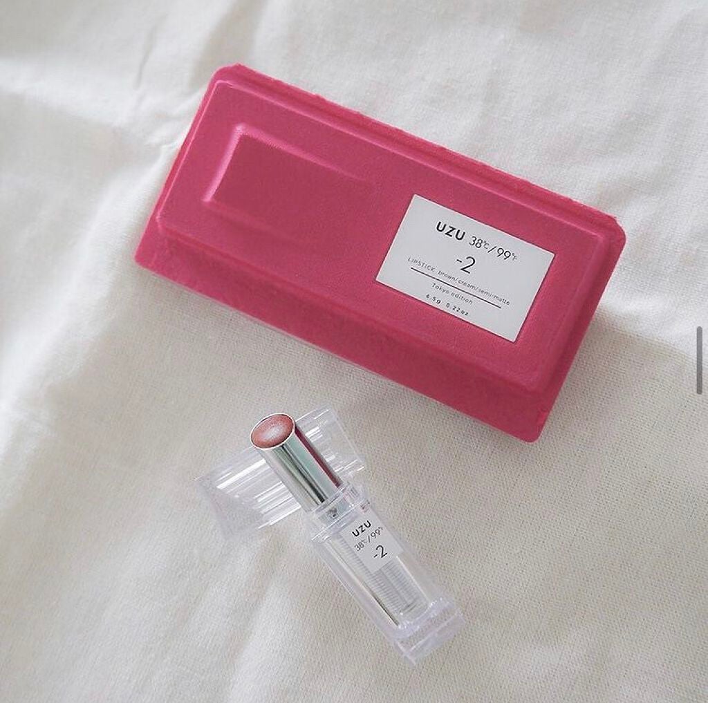 38°C / 99°F Lipstick <TOKYO>/UZU BY FLOWFUSHI/口紅を使ったクチコミ(1枚目)