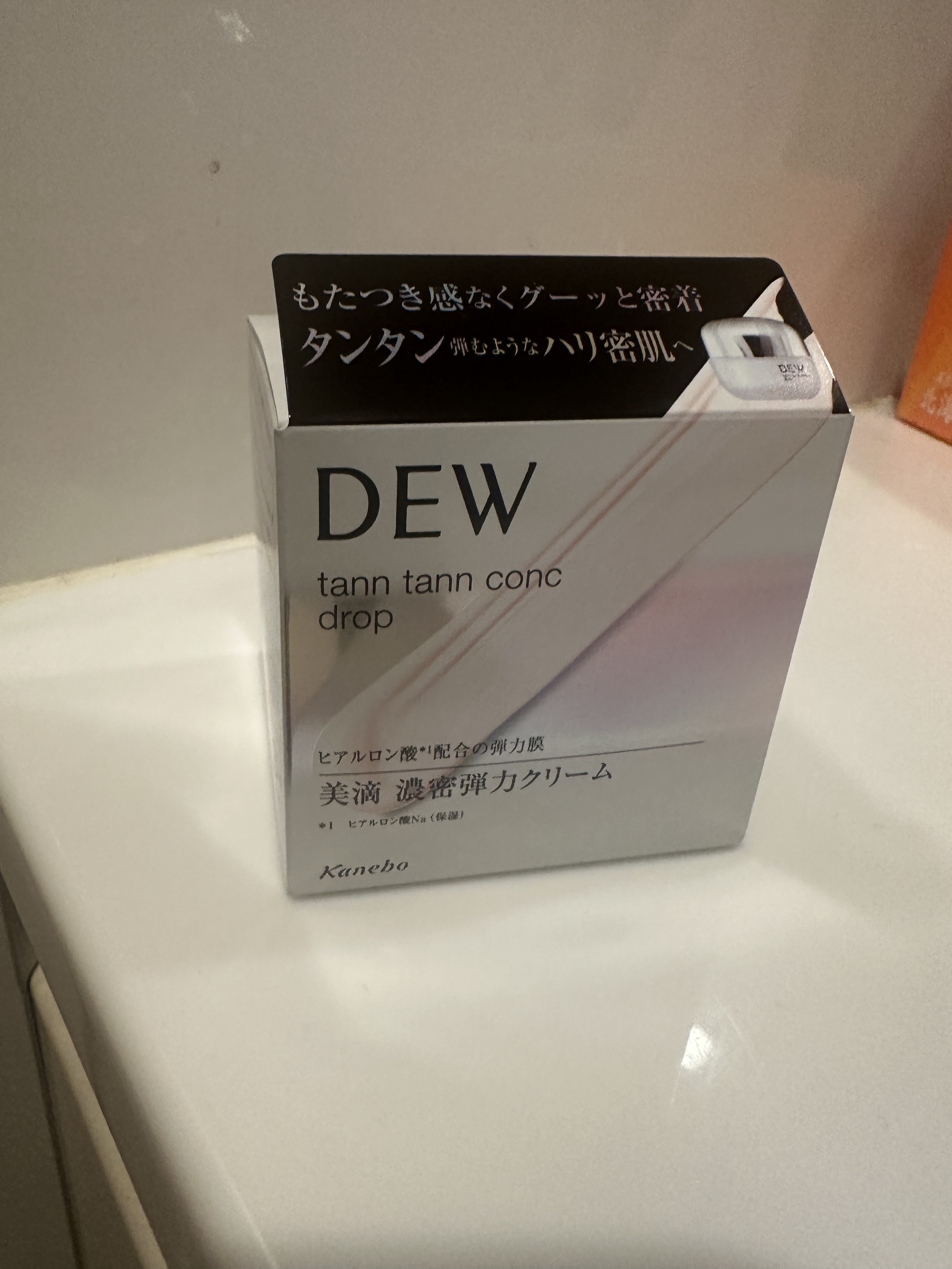 タンタンコンクドロップ/DEW/フェイスクリームを使ったクチコミ（1枚目）