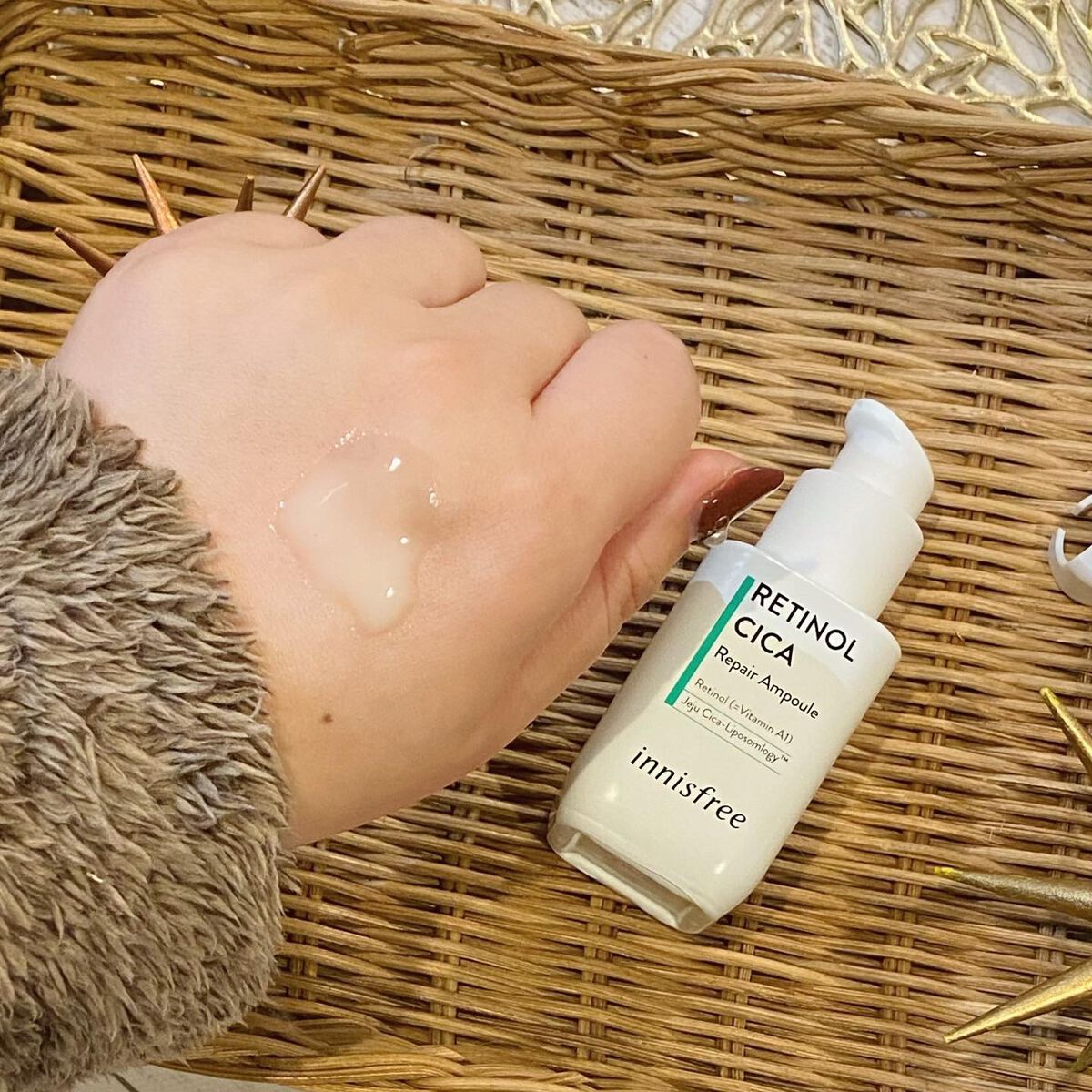 レチノール シカ リペア セラム/innisfree/美容液を使ったクチコミ(2枚目)